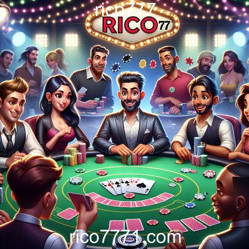 A Emoção do Poker Online no Rico777